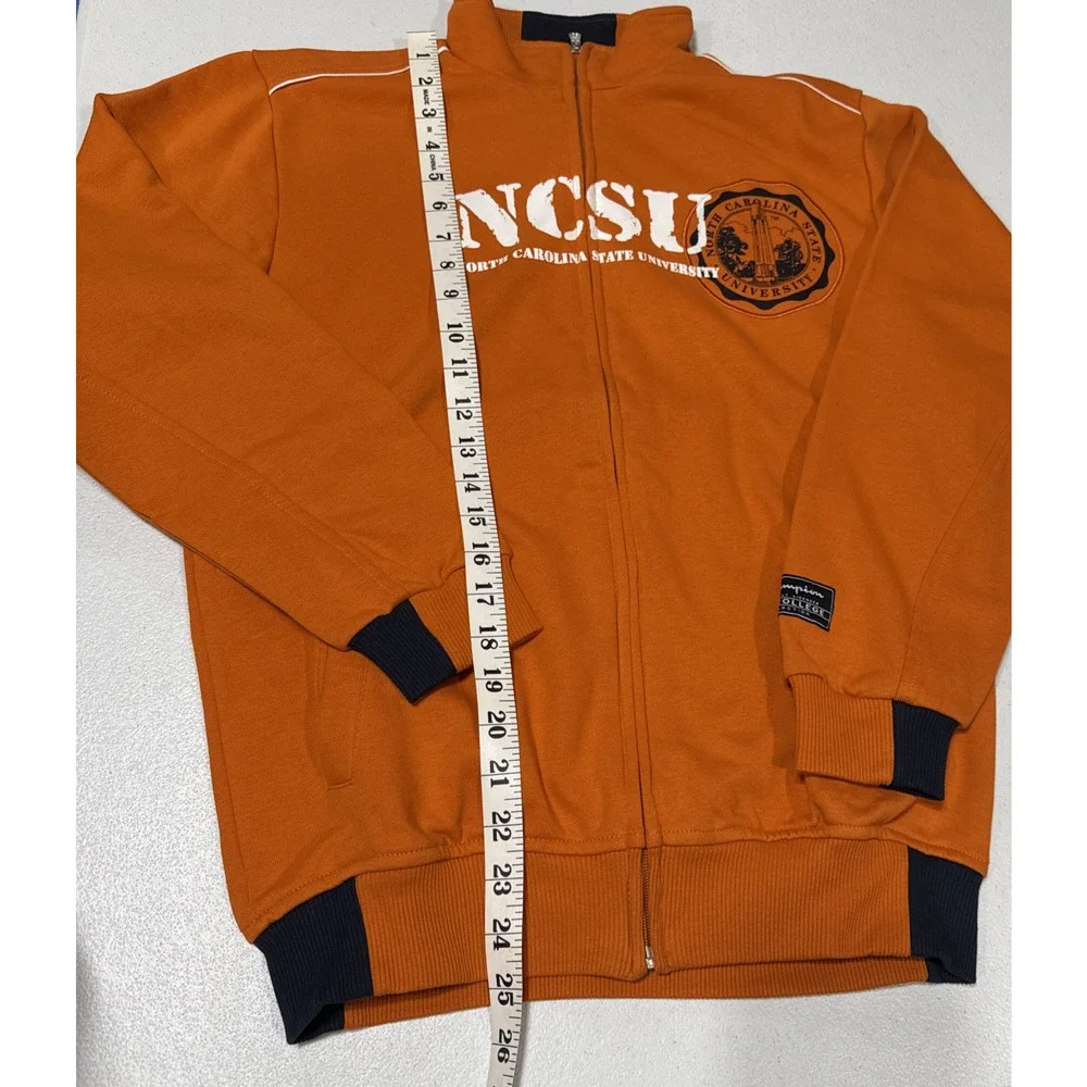 Champion Youth University of North Carolina Full Zip Jacket Orange Boys XL 13-14